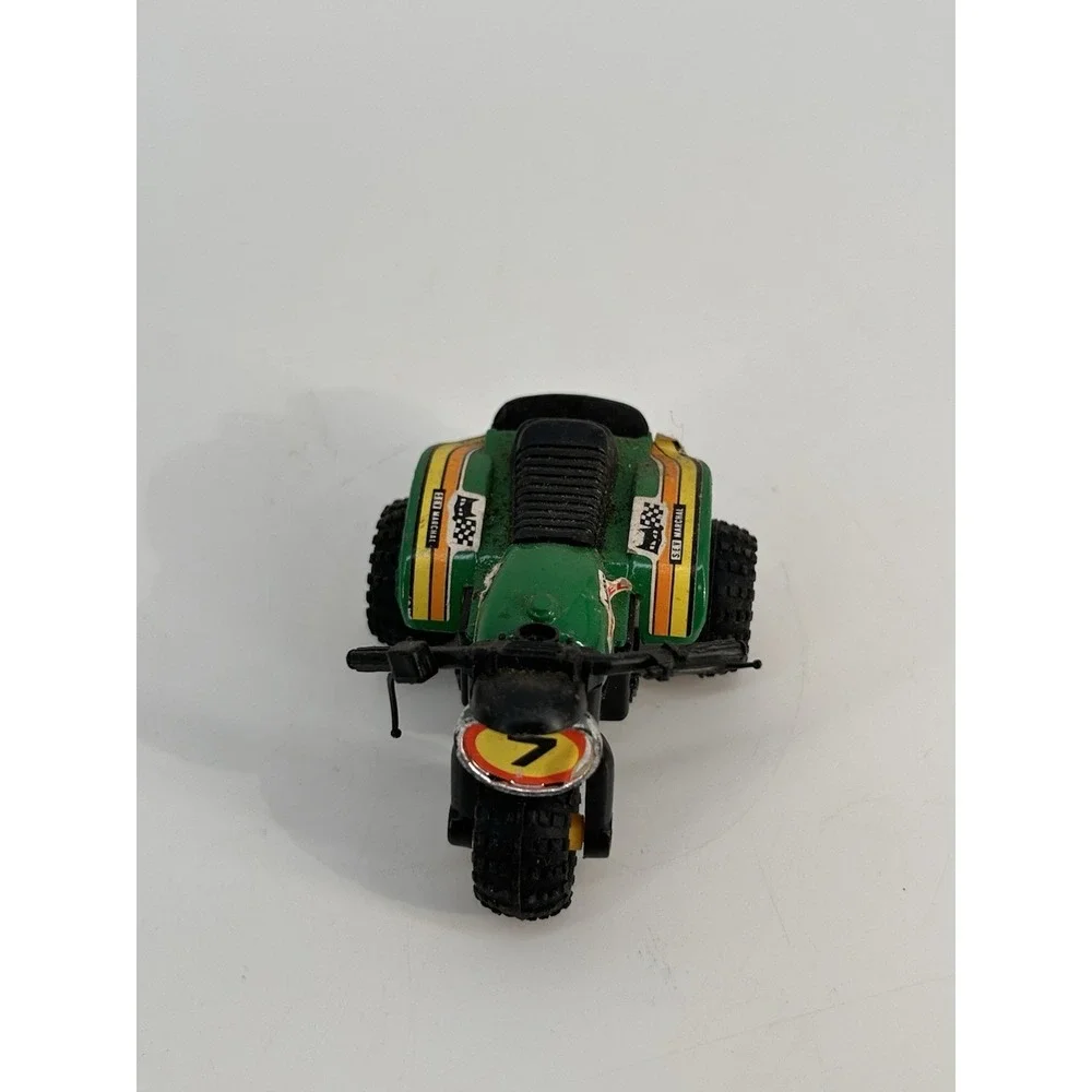 Vintage Koni 250 Texaco Three 3 Wheeler Trike Pull Back Toy Green‎